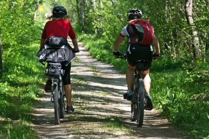 faire du vélo dans la région Auvergne